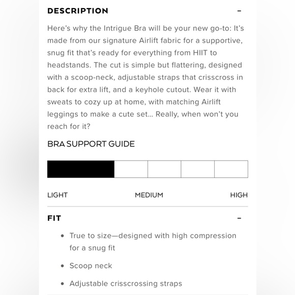 Alo Yoga Airlift Intrigue Bra - Picture 5 of 9